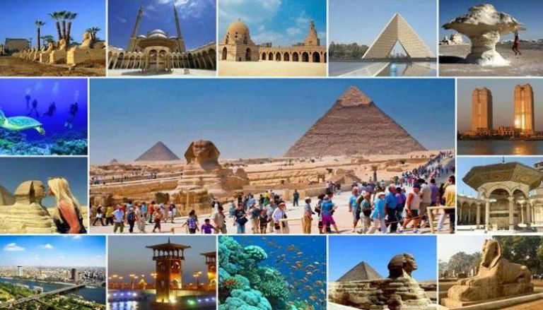 تنوع السياحة في مصر