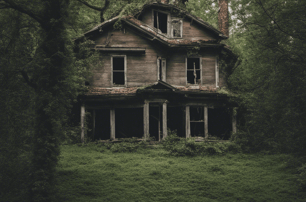 المنزل القديم والغابة
