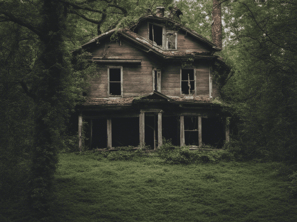المنزل القديم والغابة